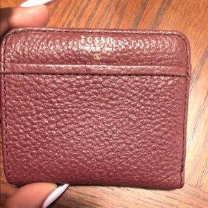 Authentic fossil wallet
